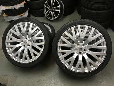4 x Wheels With Tyre from Rothwell to North Wahroonga