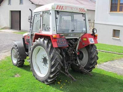 Traktor von Sölden nach Eberfing