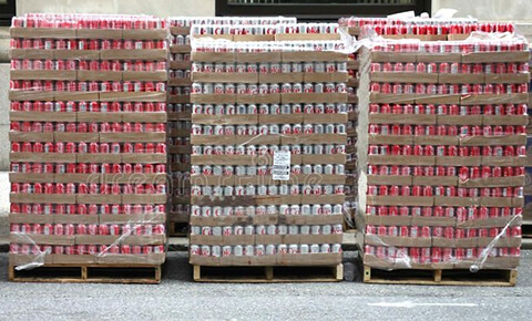 10 Soft Drink Pallets to Valcourt